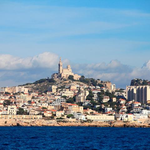 Notre-Dame de la Garde, à Marseille.
