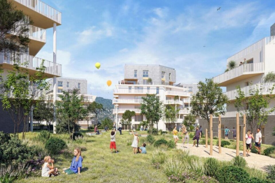La projection de l’intérieur du futur parc.